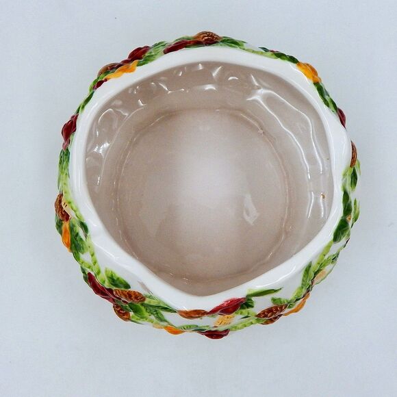 Royal Albert Seasons of Color Christmas Tree Treat Jar Old Country Roses 2002 - Picture 8 of 15